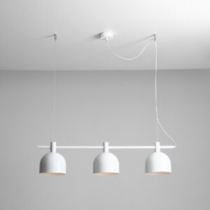 BERYL 3 WHITE 976E Nowoczesna lampa wisząca- ALDEX