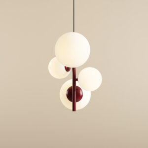 BLOOM 4 RED WINE 1091L15 Lampa wisząca #colours - ALDEX