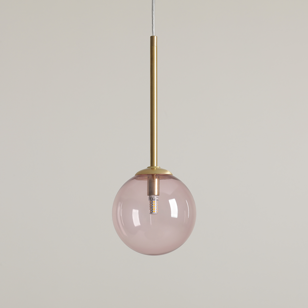 BOSSO MINI 14 MULTICOLOUR (DUSTY ROSE) 1119XXS40_BR Efektowna lampa wisząca- ALDEX - obrazek 2