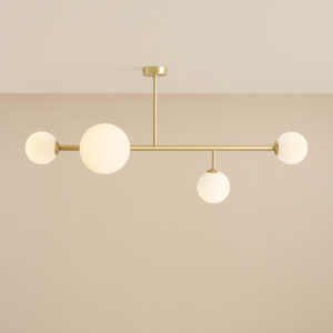 DIONE 4 BRASS 1092PL_L40 Luksusowa lampa sufitowa - ALDEX