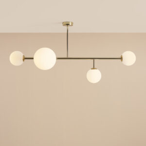 DIONE 4 GOLD 1092PL_L30 Elegancka lampa sufitowa - ALDEX