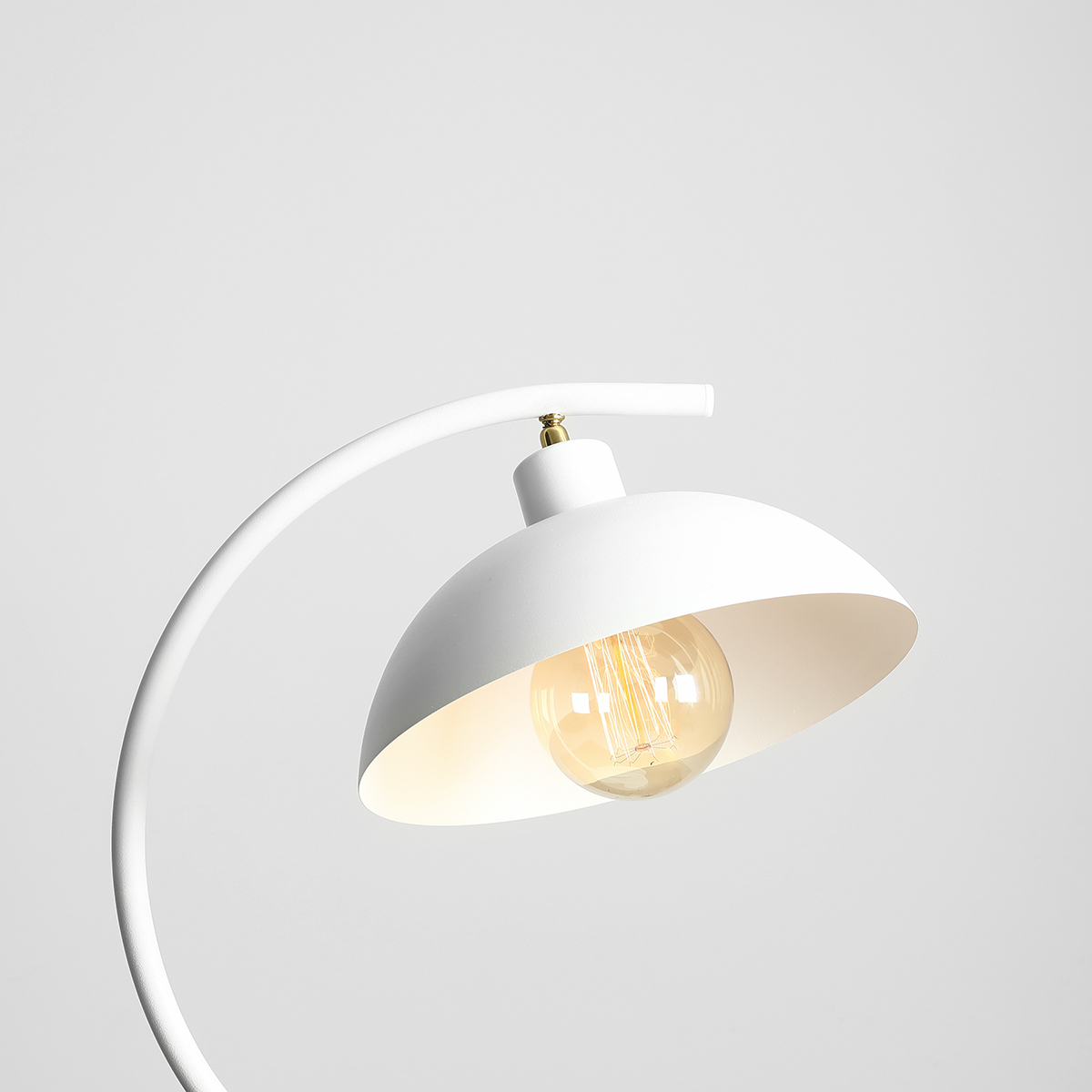 ESPACE TABLE WHITE 1036B Nowoczesna lampka biurkowa - ALDEX - obrazek 2