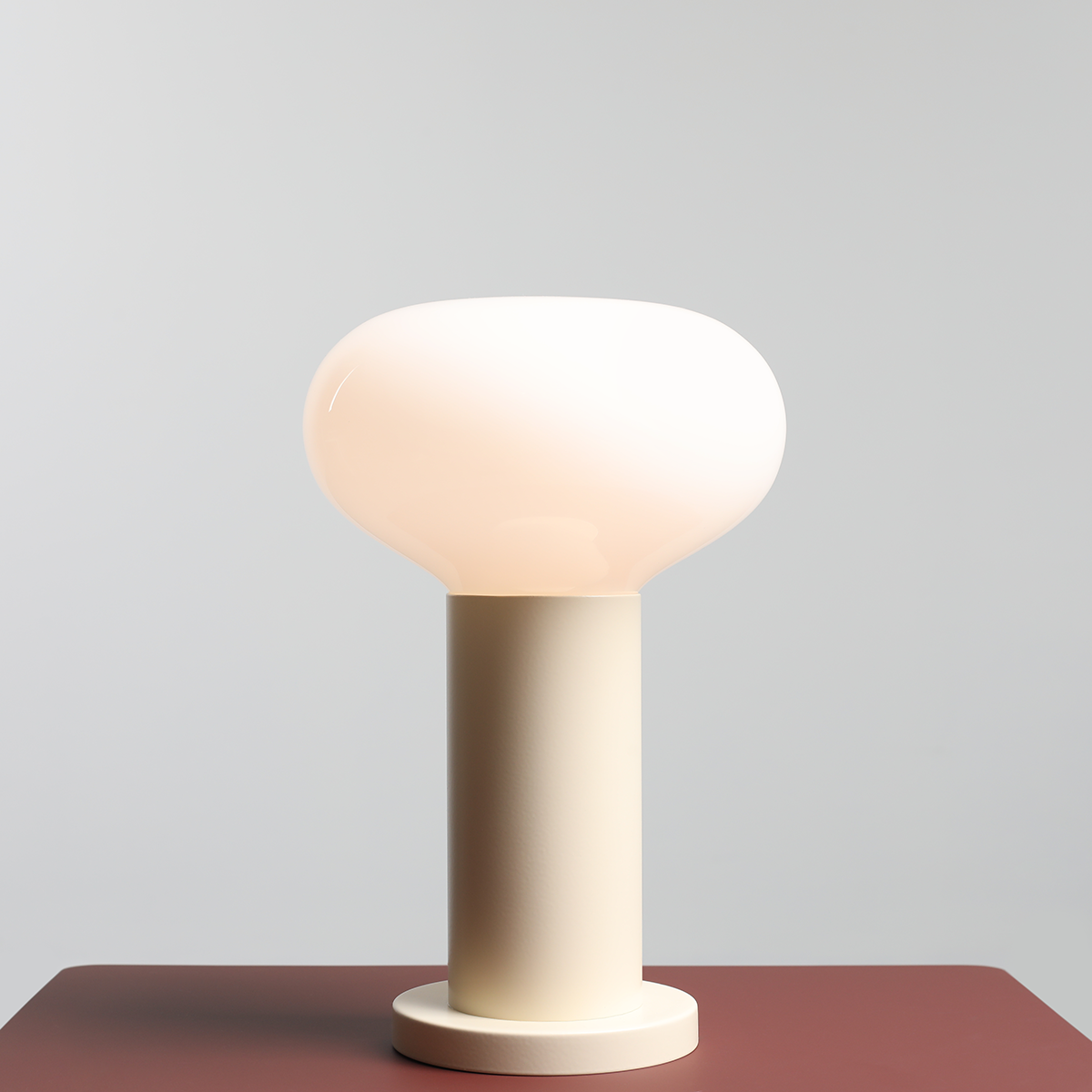 FLO TABLE CREAM S 7000B9_S Mała lampka stołowa - ALDEX