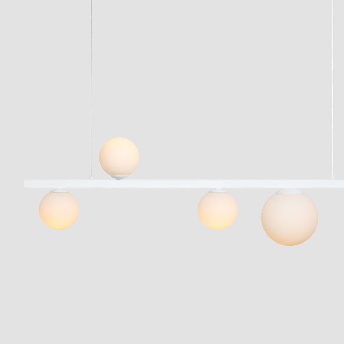 GARDA 5 WHITE 1099F Stylowa lampa wisząca- ALDEX - obrazek 2