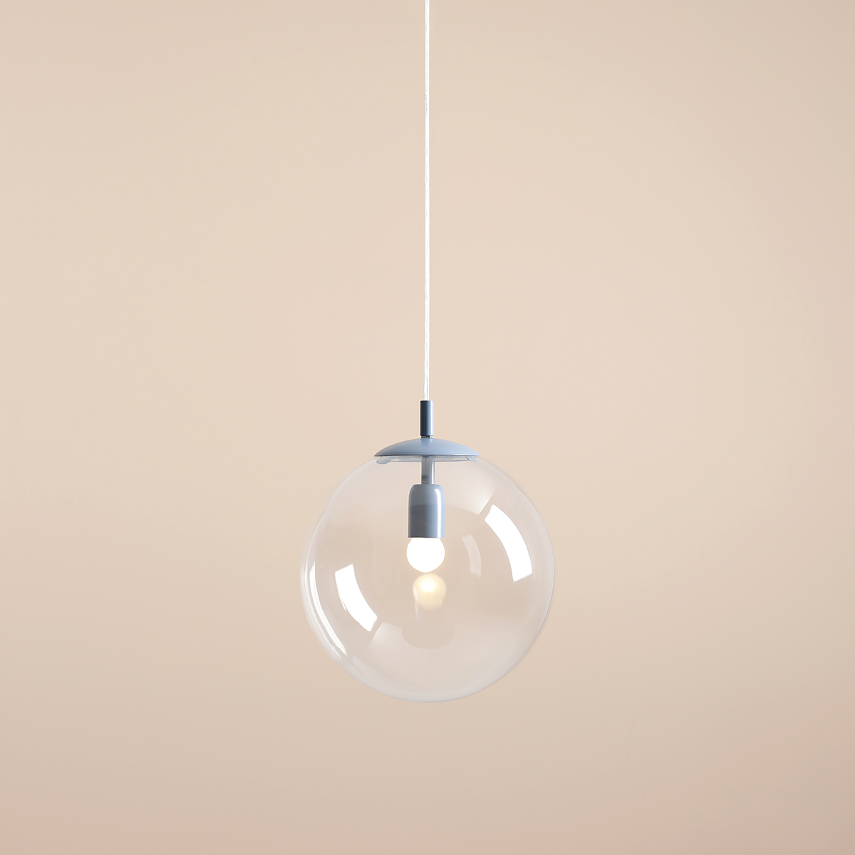 GLOBE DUSTY BLUE 562G16 Lampa wisząca #colours - ALDEX - obrazek 3