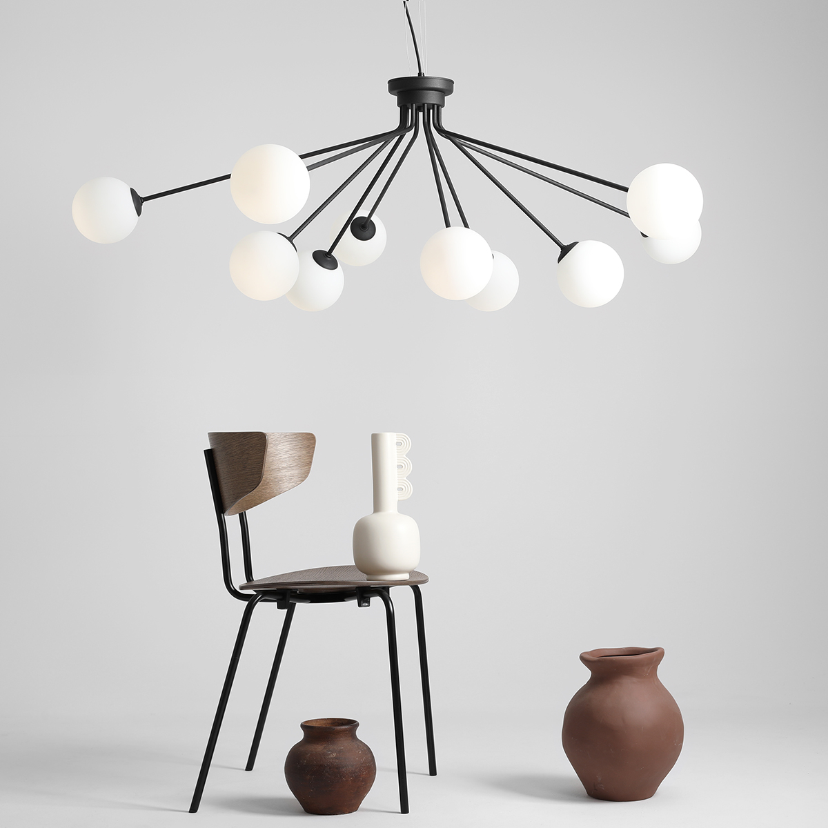 HOLM 10 BLACK 1082M1 Nowoczesna lampa wisząca- ALDEX - obrazek 4