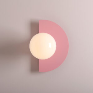 LOOP WALL BABY PINK 1125C18 Nowoczesna lampa ścienna - ALDEX