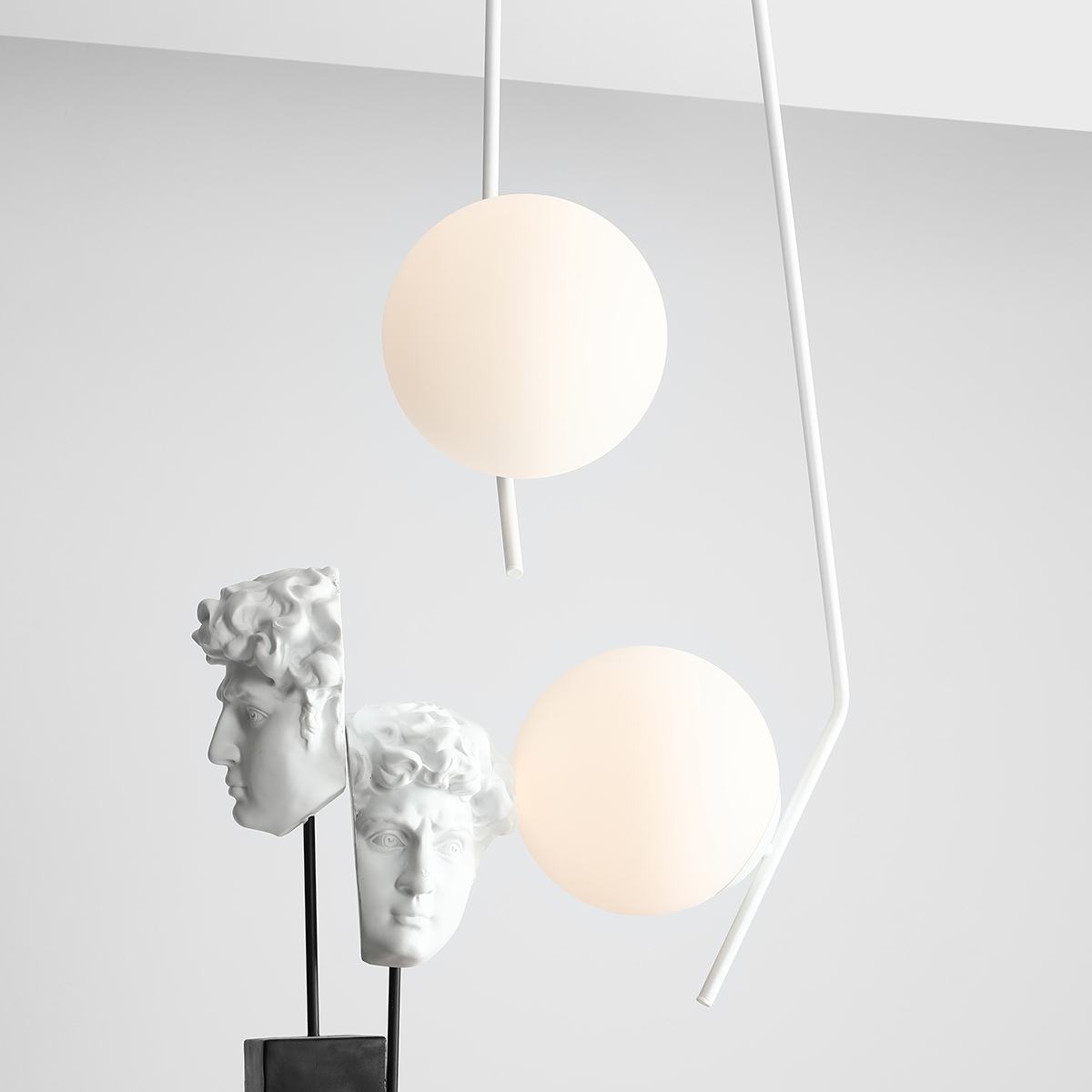 GALLIA LONG WHITE 1095PL_G_L Nowoczesny plafon - ALDEX - obrazek 4