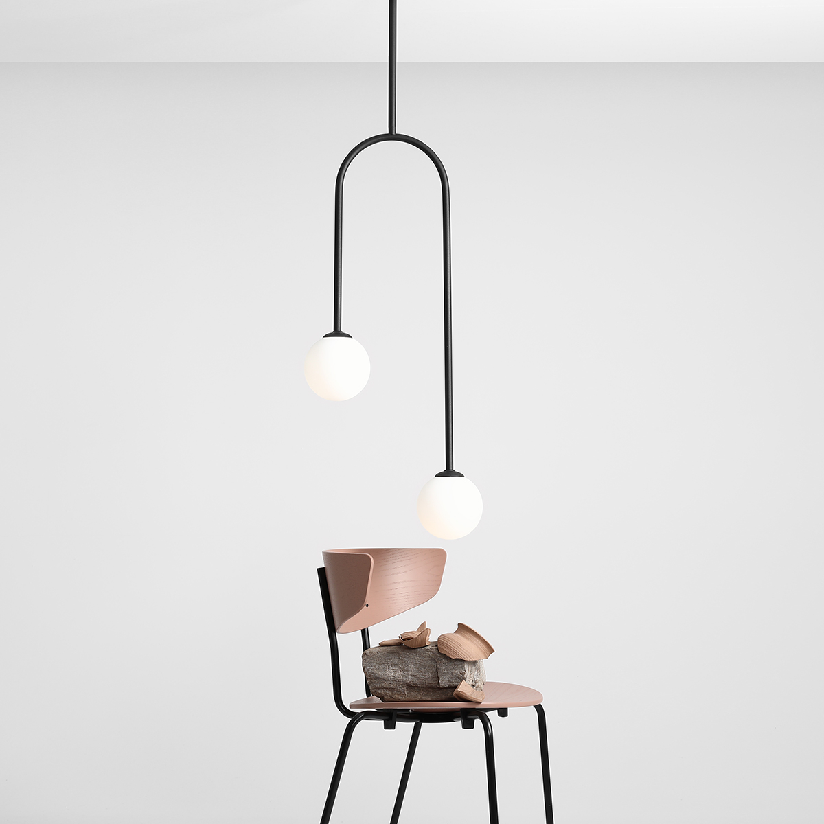 NAVE 2 CEILING BLACK 1088PL_H1 Nowoczesny plafon - ALDEX - obrazek 3