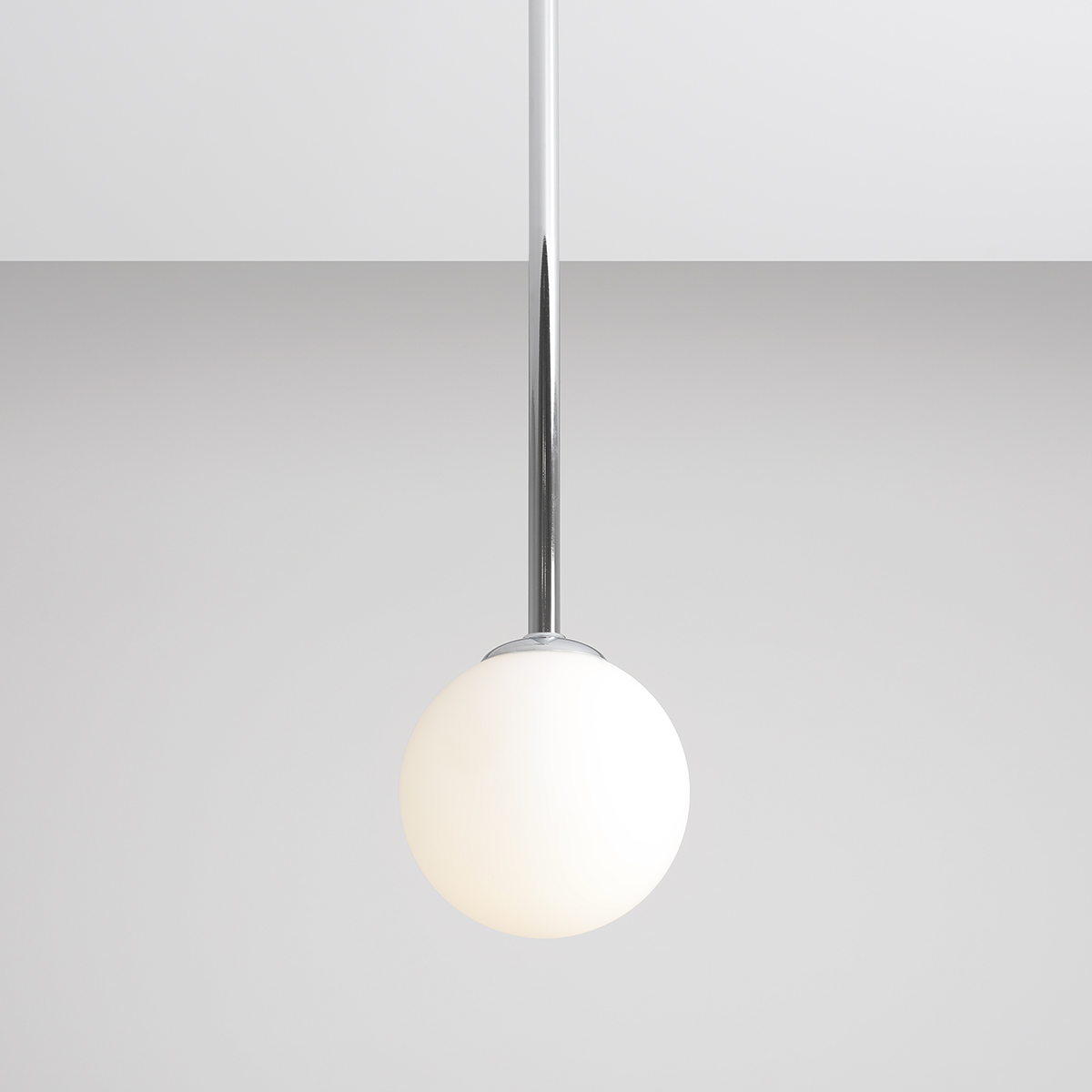 PINNE MEDIUM CHROME 1080PL_G4_M Minimalistyczny plafon - ALDEX - obrazek 2