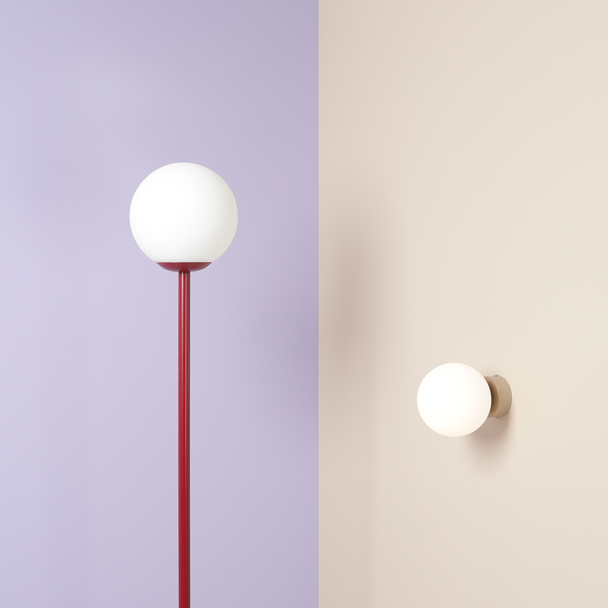 PINNE FLOOR RED WINE 1080A15 Lampa podłogowa #colours - ALDEX - obrazek 3