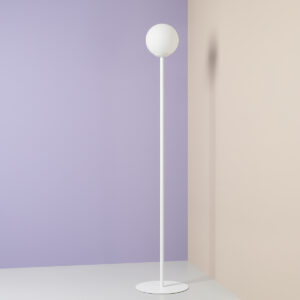 PINNE FLOOR WHITE 1080A Minimalistyczna lampa podłogowa - ALDEX