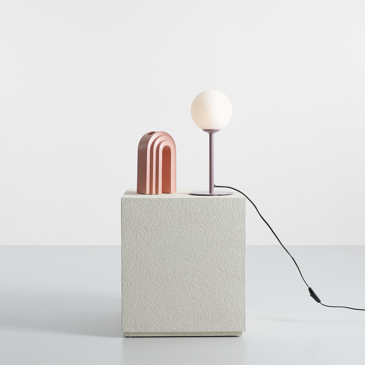 PINNE TABLE LILAC 1080B13 Lampka biurkowa #colours - ALDEX - obrazek 3