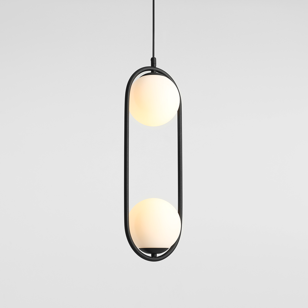 RIVA 2 BLACK 1086H1 Minimalistyczna lampa wisząca- ALDEX