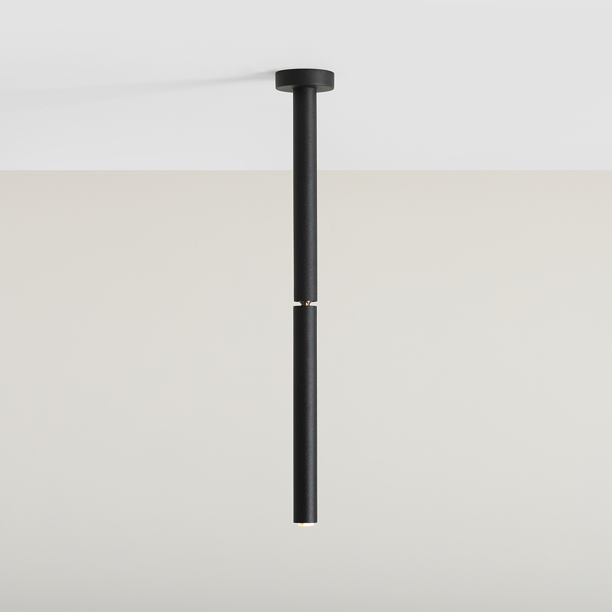 STICK ALL BLACK S 1084PL_G1_S Prosty plafon punktowy - ALDEX - obrazek 3