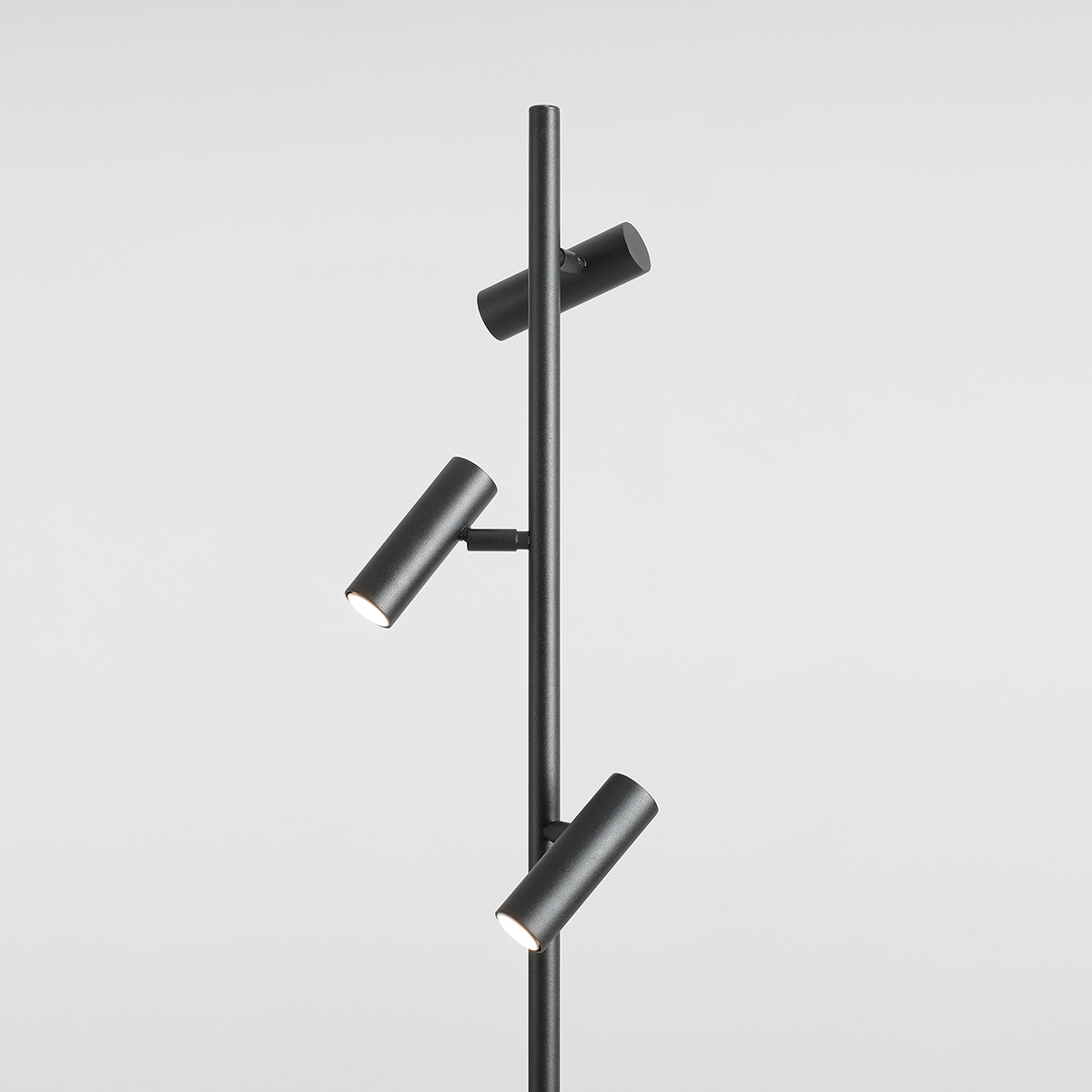 TREVO FLOOR ALL BLACK 1104A1 Nowoczesna lampa stojąca - ALDEX - obrazek 4