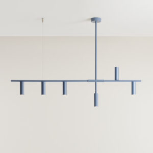 TREVO 6 DUSTY BLUE 1104K16 Designerska lampa wisząca - ALDEX