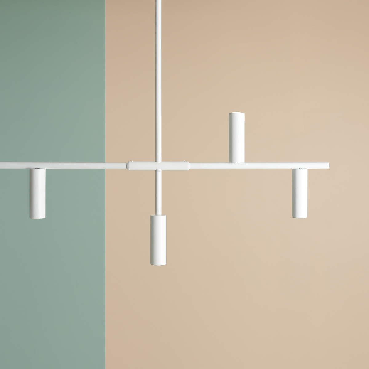 TREVO 7 ALL WHITE 1104T Designerska lampa wisząca- ALDEX - obrazek 2