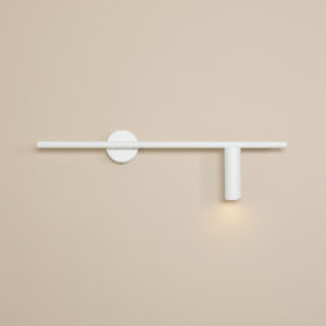 TREVO WALL ALL WHITE (right) 1104C_2 Minimalistyczny kinkiet - ALDEX