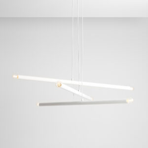 TUBO 6 WHITE 1072K Designerska lampa wisząca- ALDEX