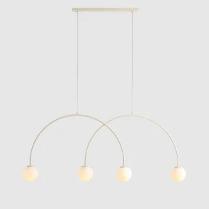 UNA 4 CREAM L 1116L9_L Modna lampa wisząca - ALDEX