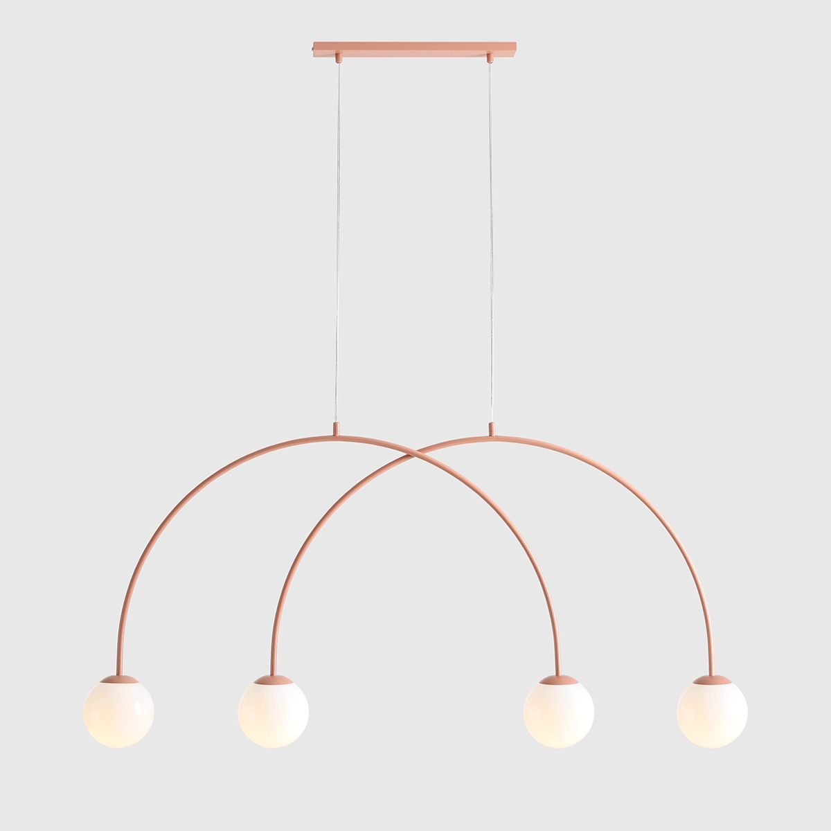 UNA 4 CORAL S 1116L11_S Modna lampa wisząca - ALDEX