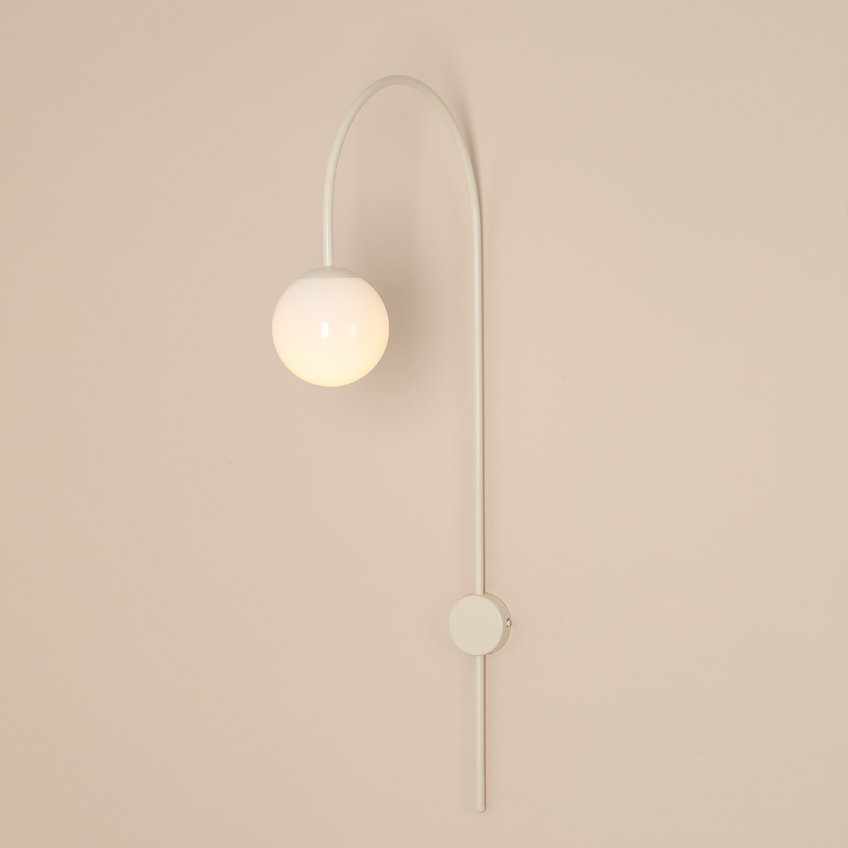 UNA WALL CREAM 1116C9 Nowoczesny kinkiet - ALDEX - obrazek 4