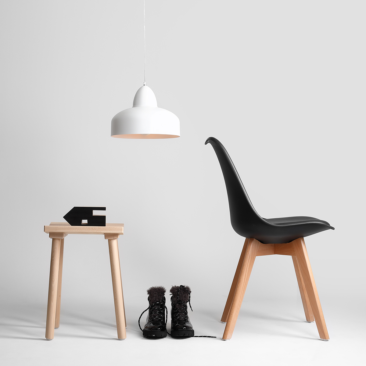 COMO WHITE 946G Minimalistyczna lampa wisząca- ALDEX - obrazek 4