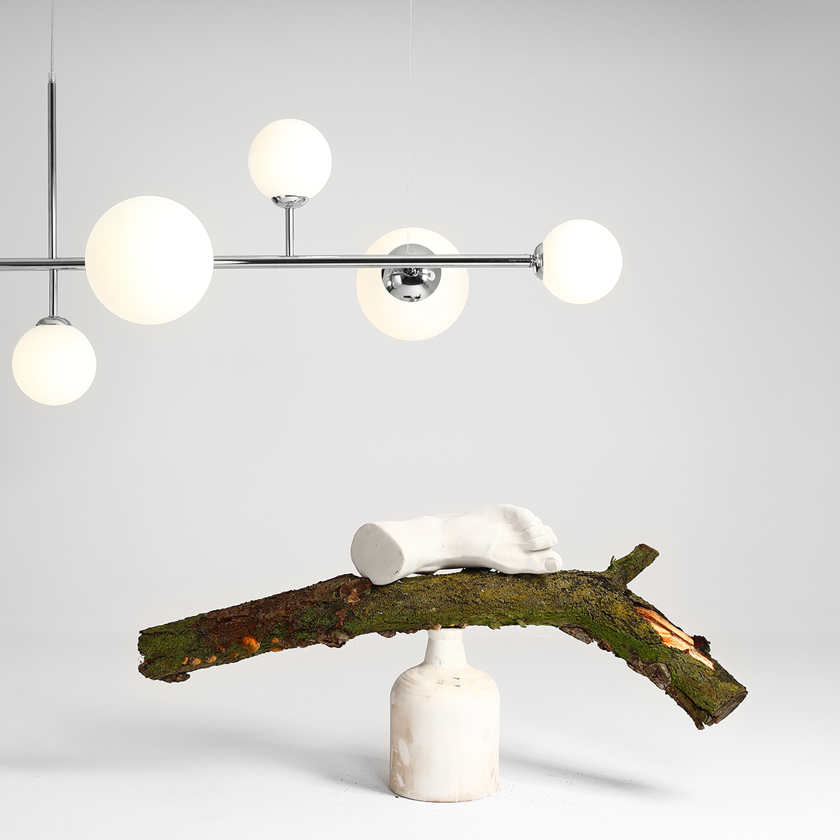 DIONE 6 CHROME 1092K4 Modna lampa wisząca- ALDEX - obrazek 4