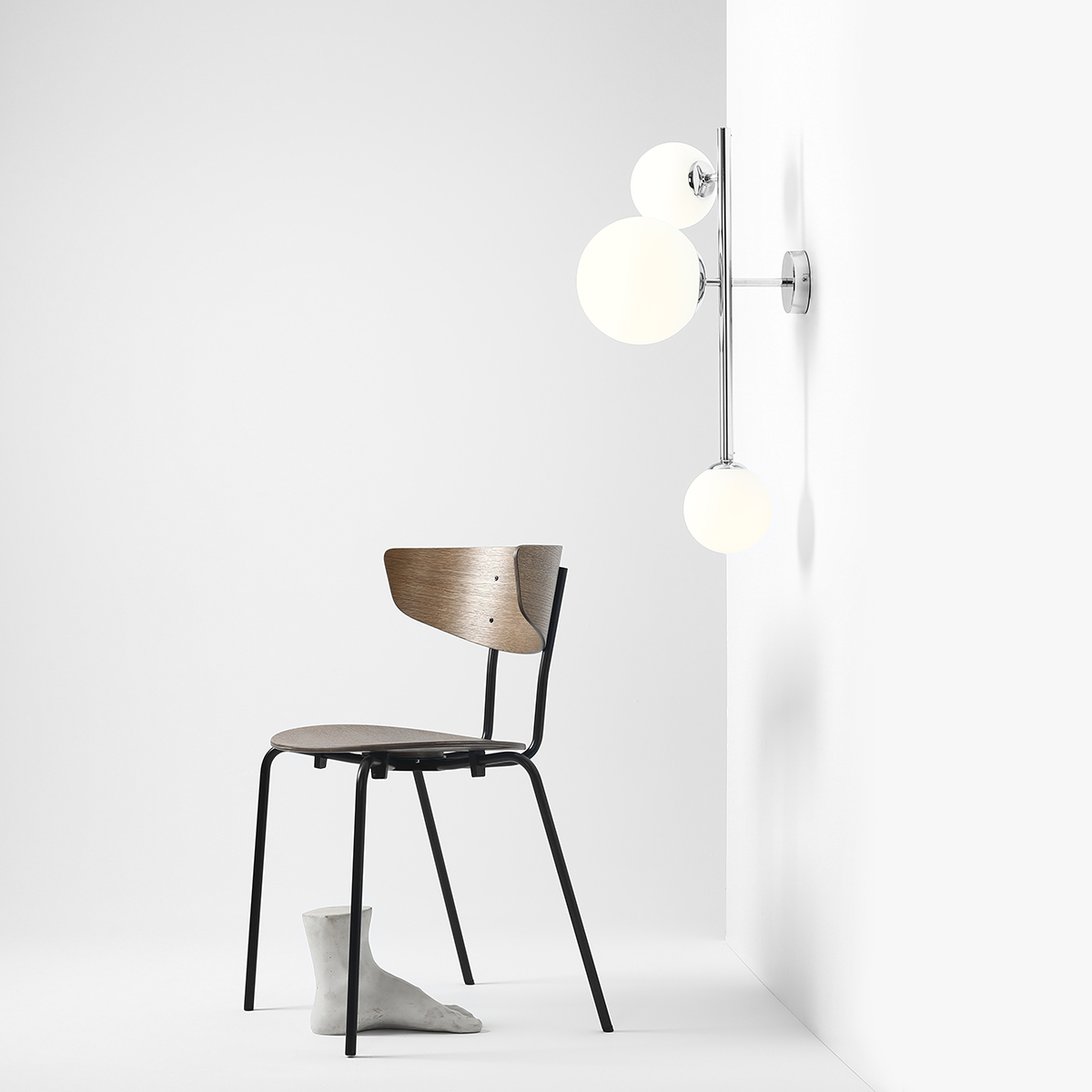 DIONE WALL 3 CHROME 1092Y4 Efektowny kinkiet - ALDEX - obrazek 4