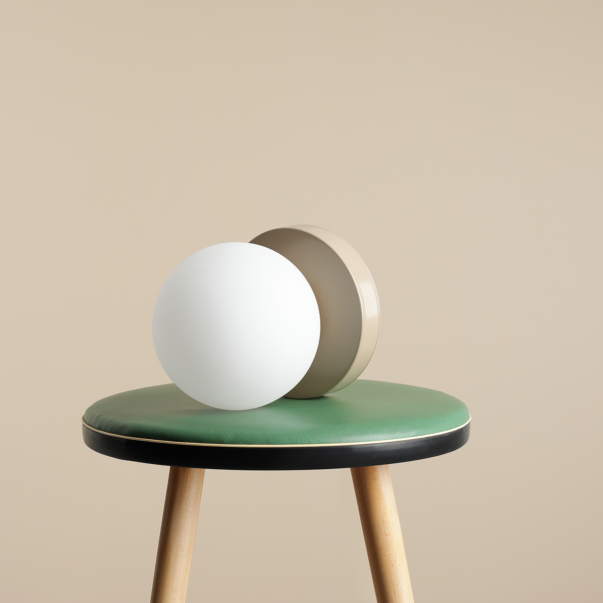 BALL TABLE BEIGE S 1076B17_S Lampka stołowa #colours - ALDEX - obrazek 2