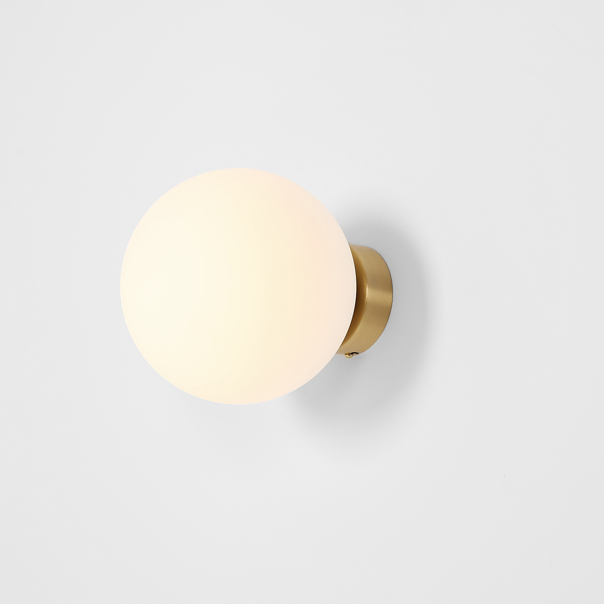 BALL WALL BRASS M 1076C40_M Elegancki kinkiet - ALDEX - obrazek 2