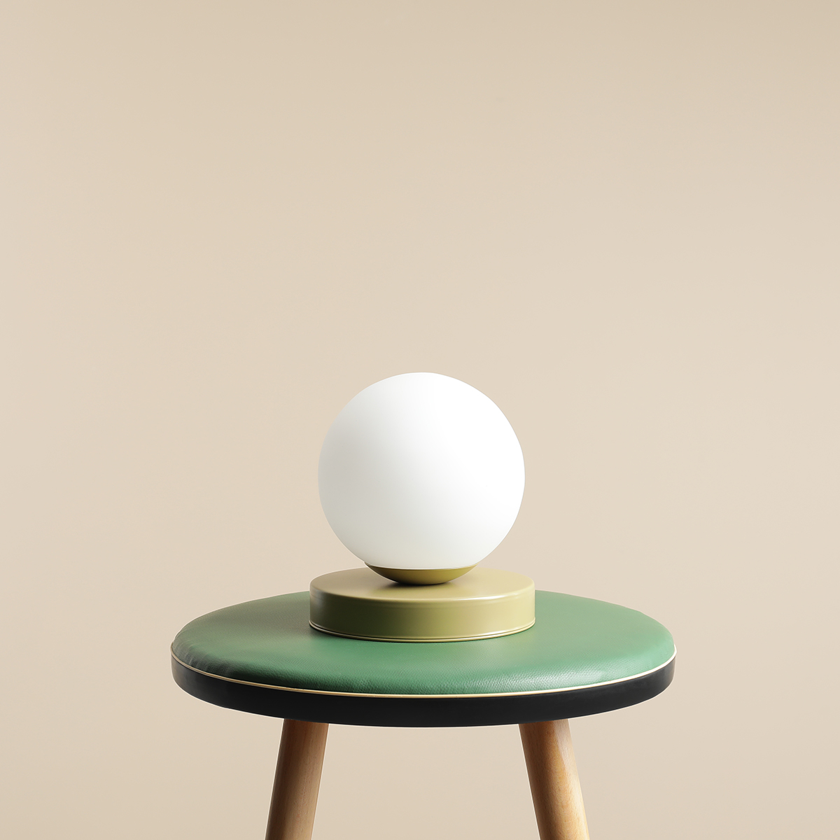 BALL TABLE PISTACHIO S 1076B12_S Lampka stołowa #colours - ALDEX