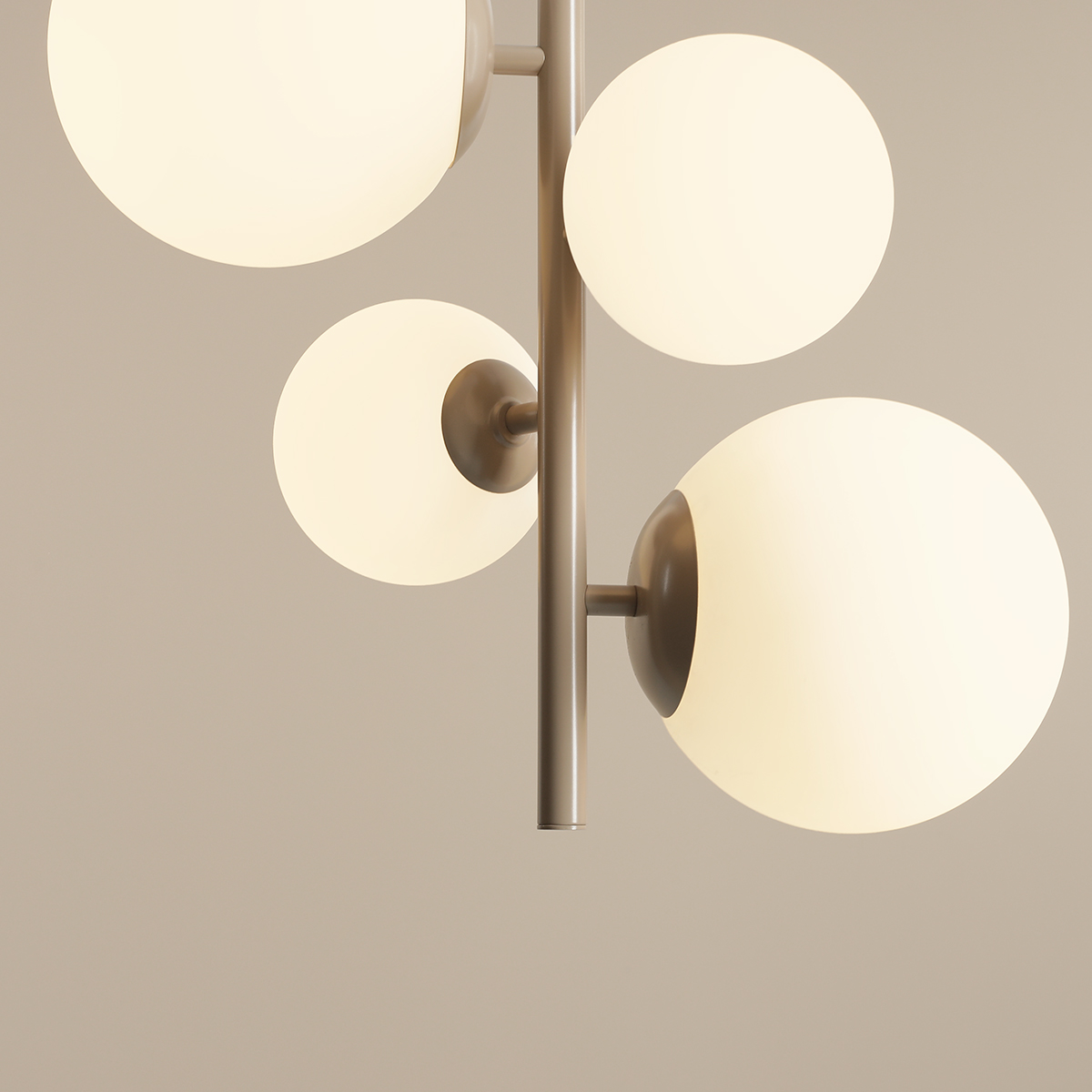BLOOM 4 BEIGE 1091L17 Lampa wisząca #colours - ALDEX - obrazek 2