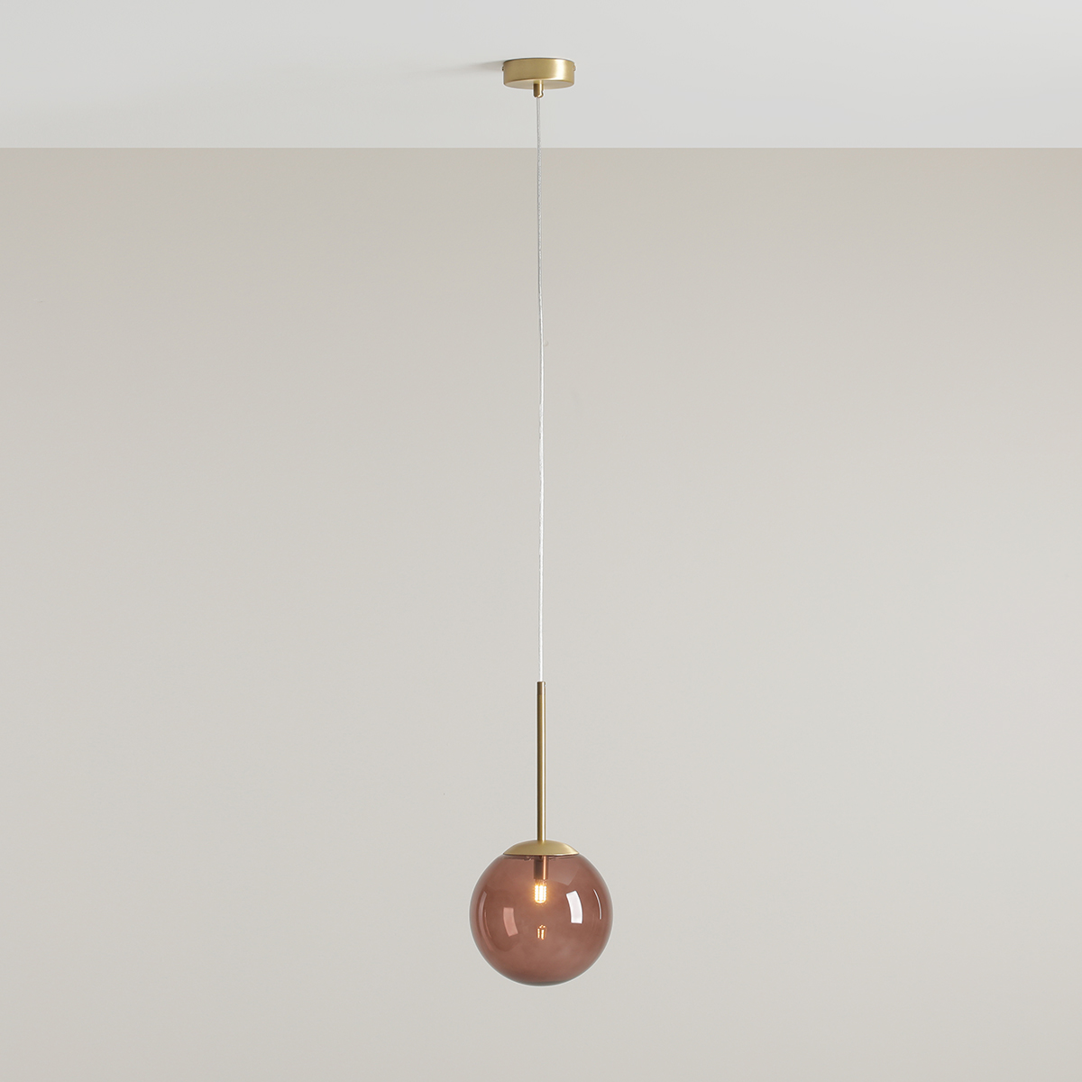 BOSSO MINI 20 MULTICOLOUR (CHOCO CREAM) 1119XS40_CK Nowoczesna lampa wisząca1119XS40_CK- ALDEX