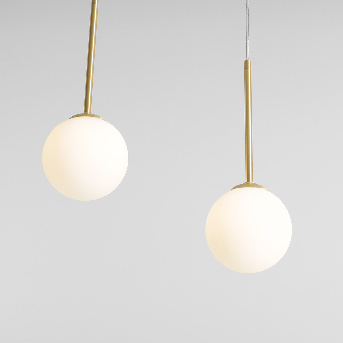 BOSSO 4 BRASS 1087L40 Elegancka lampa wisząca- ALDEX - obrazek 2