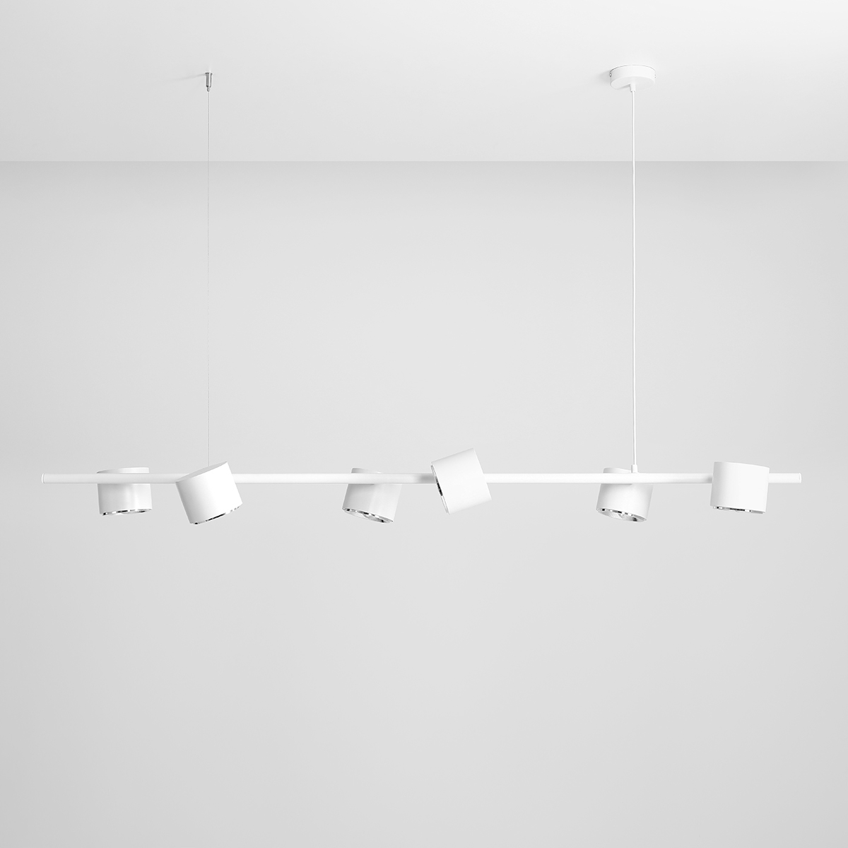 BOT 6 WHITE 1046K Nowoczesna lampa wisząca- ALDEX