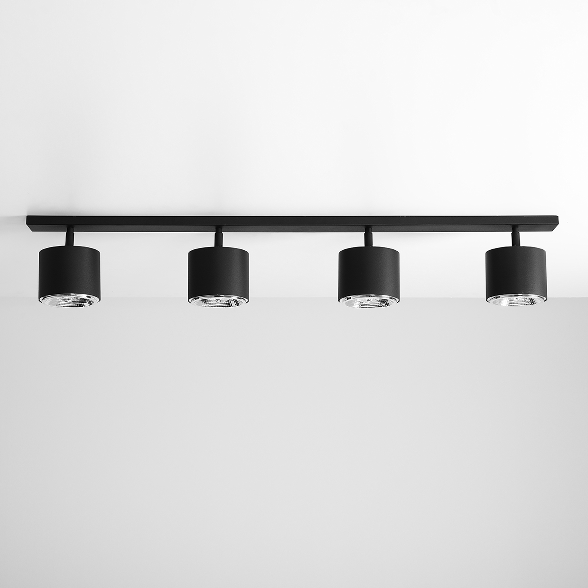 BOT CEILING 4 BLACK 1047PL_L Nowoczesny plafon - ALDEX