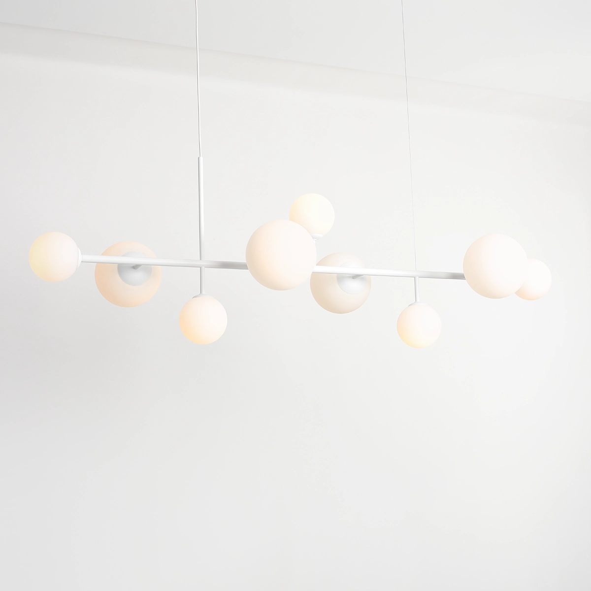 DIONE 9 WHITE 1092N Rozłożysta lampa wisząca- ALDEX - obrazek 4