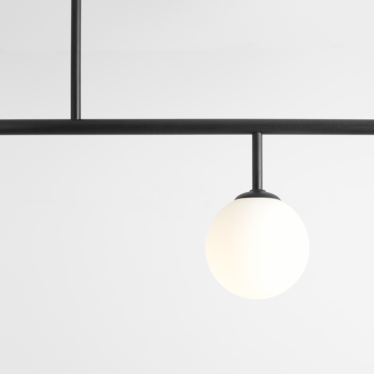 DIONE 4 BLACK 1092PL_L1 Nowoczesna lampa sufitowa - ALDEX - obrazek 2