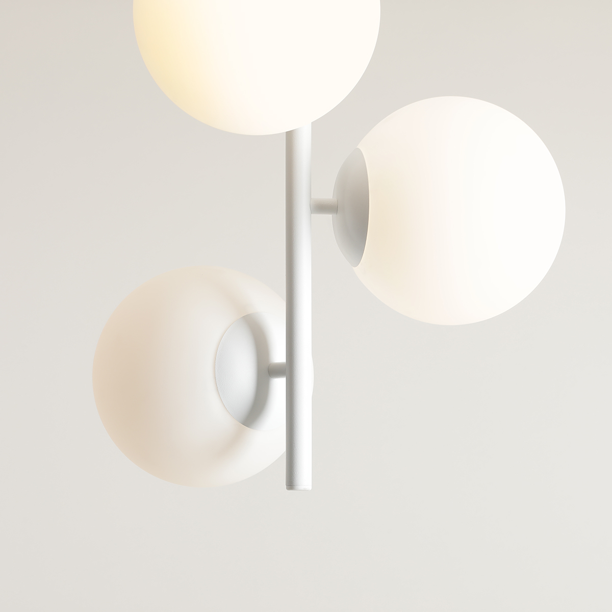 FIN 3 CEILING WHITE M 1120PL_E_M Minimalistyczny plafon - ALDEX - obrazek 2