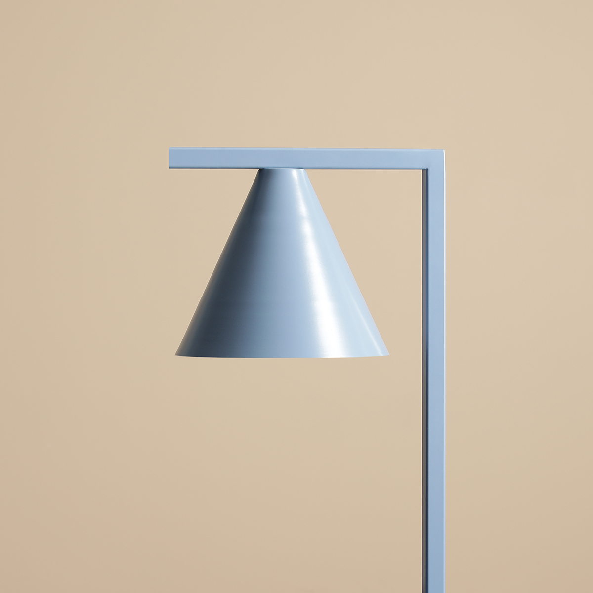 FORM TABLE DUSTY BLUE 1108B16 Unikatowa lampka stołowa - ALDEX - obrazek 2