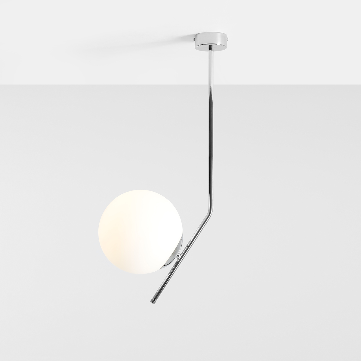 GALLIA CHROME 1095PL_G4 Nowoczesny plafon - ALDEX