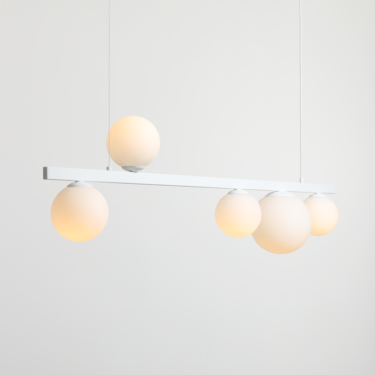 GARDA 5 WHITE 1099F Stylowa lampa wisząca- ALDEX - obrazek 4