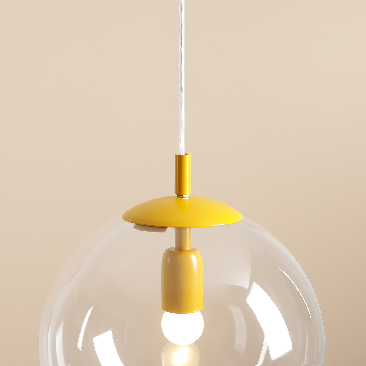 GLOBE MUSTARD 562G14 Lampa wisząca #colours - ALDEX - obrazek 2