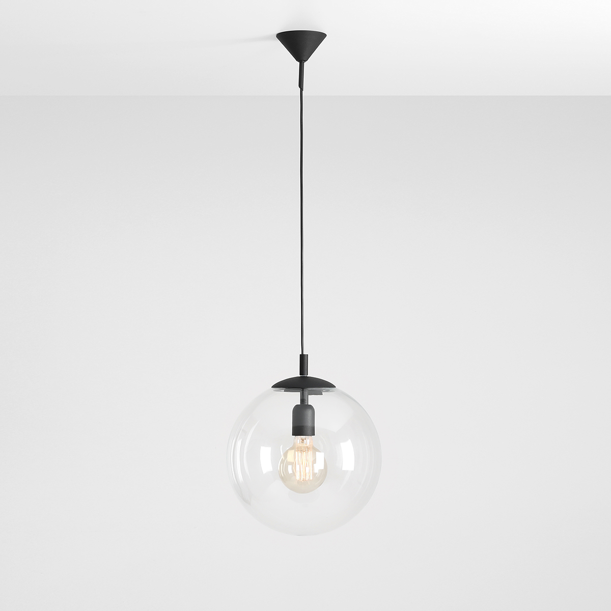 GLOBE BLACK 562G5 Nowoczesna lampa wisząca- ALDEX