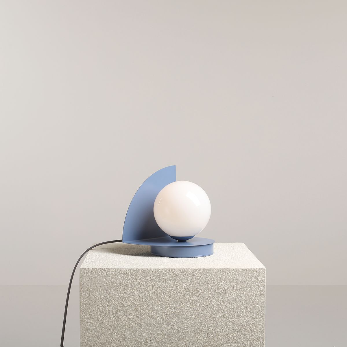 LOOP TABLE DUSTY BLUE 1125B16 Nowoczesna lampka stołowa - ALDEX - obrazek 2