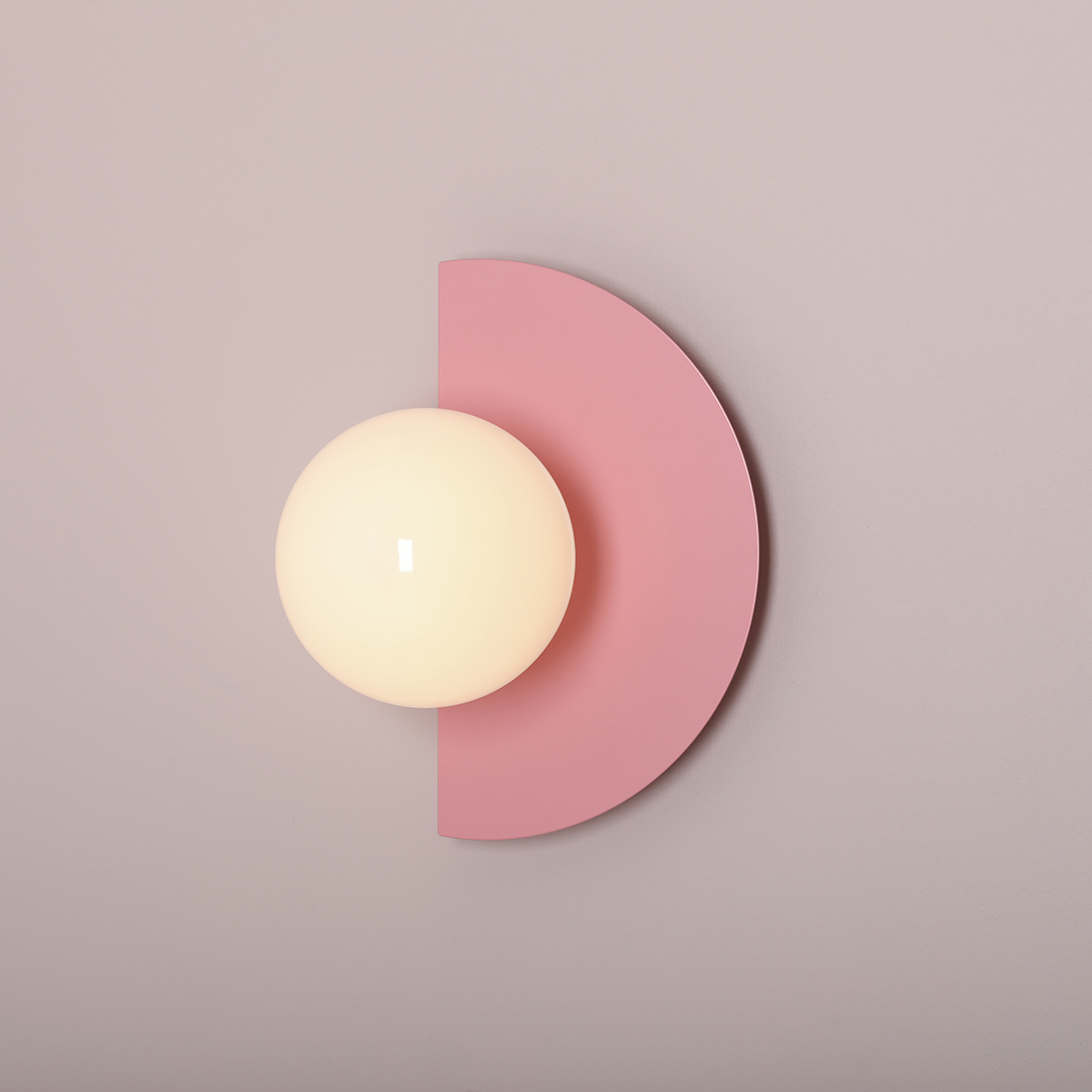 LOOP WALL BABY PINK 1125C18 Nowoczesna lampa ścienna - ALDEX - obrazek 2