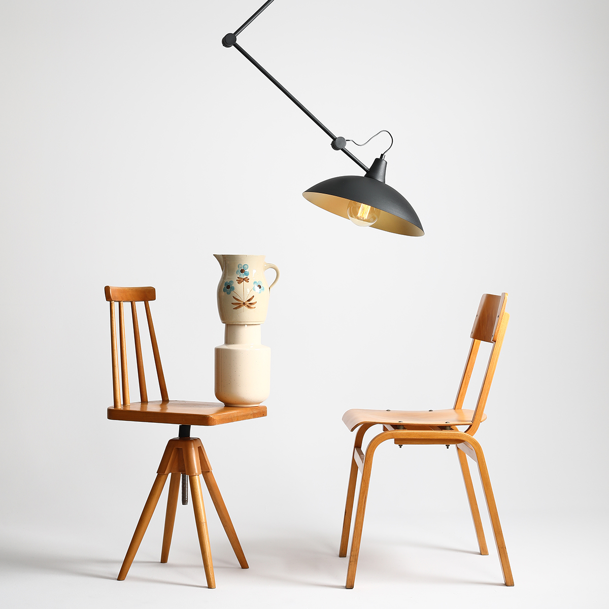 MELOS BLACK GOLD 808PL_G1_Z Industrialny plafon - ALDEX - obrazek 4