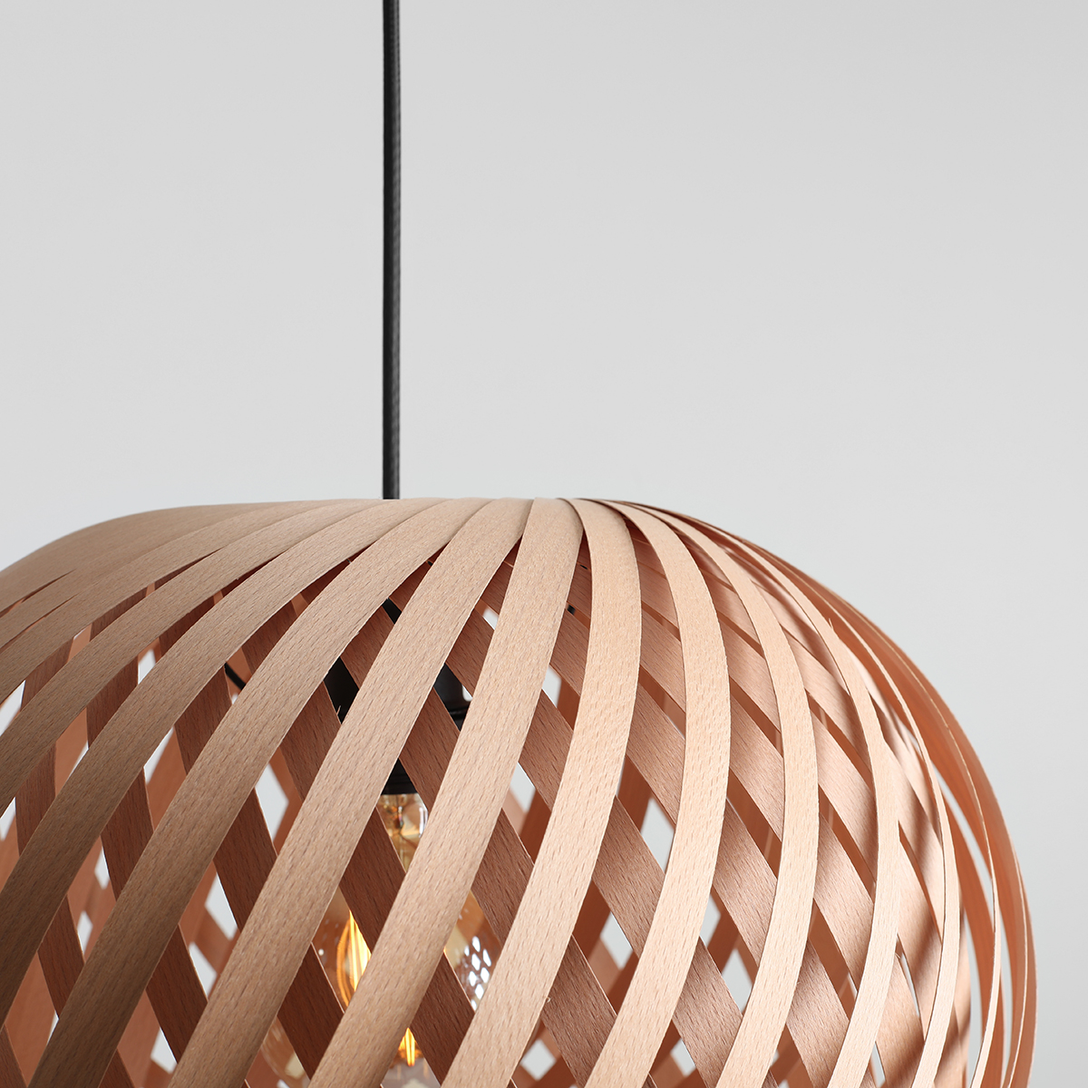 NATURE CROSS M 1123G_M Lampa wisząca w stylu Eco- ALDEX - obrazek 2